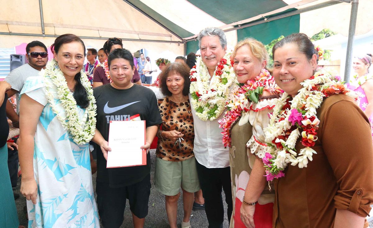 Inauguration Residence Ma'a Ipa